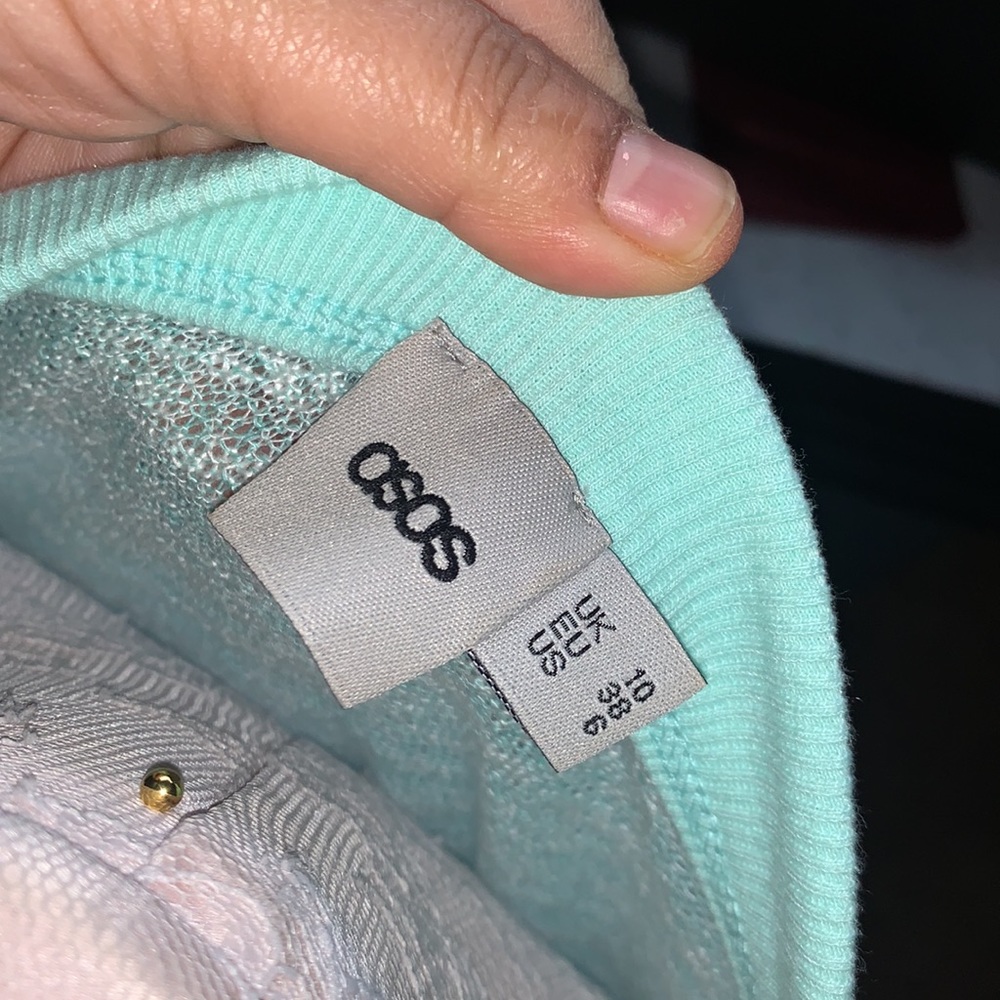 ASOS COLD SHOULDER TOP SIZE6 - Picture 3 of 4